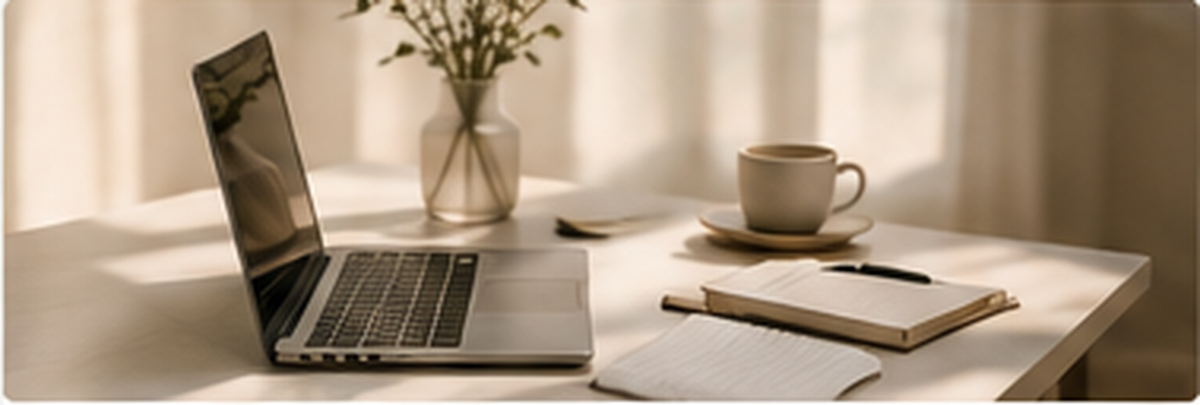 Minimal hospitality planning desk for Opportunity Audit